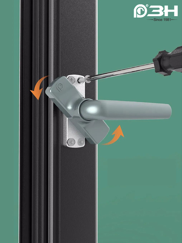 outwards casement door handle 2